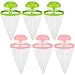 ANPHSIN 6 Pcs Washing Machine Floating Lint Mesh Bag- Different Color Hair Filter Net Pouch, Hair Removal Laundry Filter Bag for Washing Machine