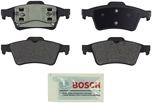 BOSCH BE973 Blue Semi-Metallic Disc Brake Pad Set - Compatible With Select Mazda 3; Saab 9-3; Volvo S40, V50; REAR