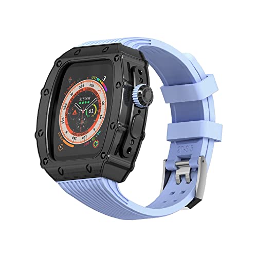 Boîtier en acier inoxydable Apple Watch Ultra 49 mm et lunette en métal