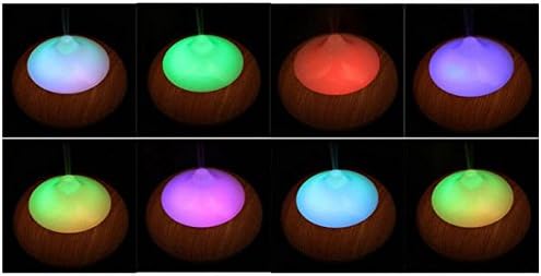 Ultrasonic Aromatherapy Diffuser for Essential Oils Air Atomizer, Light Wood-Grain