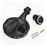 Farbe: Als Bilder gezeigt Item 6 Geschwindigkeitsauto-Gangschaltverschiebungsschalter-Knopf-Getriebe-Gamer-Boot-Cover-Fit für VW-Transporter T5 T5.1 GP 2003-2011 Auto-Gang-Zubehör