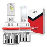 LASFIT 9007 HB5 LED Light Bulbs, 300% Super Brighter, 6000K Cool White 9007 LED Conversion Kit, Plug