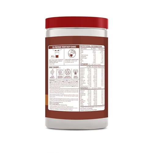 SlimFast Meal Replacement Shake for Weight Loss & Balanced Diet, Vitamins and Minerals, Low Calorie, High Protein, Chocolate Flavour, 16 servings, 600 g, Packaging May Vary - Image 3