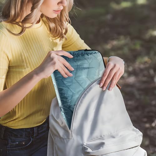 Funda para portátil de 13-14 pulgadas impermeable con diseño Forest Deer miniatura 6