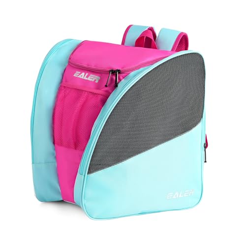 EALER SBH202 Ice Skate Bag Ice Skating Backpack, Roller Skates Ski Boot Bag, Ice & Inline Skate Bag - Large Capacity Waterproof Protective Gear by EALER - Used condition - US$46.03