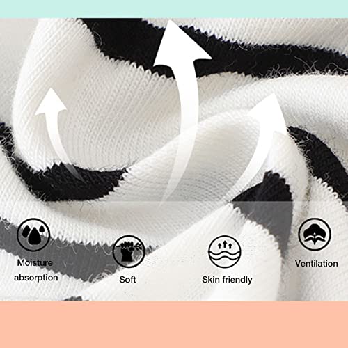 Girls and Toddler's Long Sleeve Dress Black Stripes and Giraffe Cartoon Appliques A Line Flared Skater Girls2