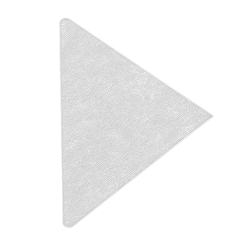 FUZHUI 100 Pegatinas De Soporte para Cuello, Sin Collares Rizados, Camisas Triangulares Autoadhesivas para Modelar, para Camisas De Vestir, Regalo para Hombres