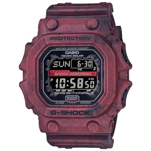 Casio G-Shock Watch - GX-56SL-4DR Red Dial, Red Band