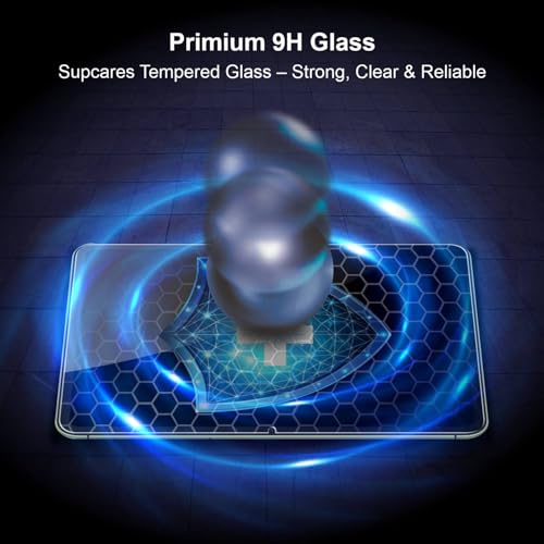 Image of SupCares Tempered Glass for OnePlus Pad Go (11.35 Inch) With Installation Kit | Military-Grade Gorilla Screen Protector | Edge to Edge Coverage | Transparent