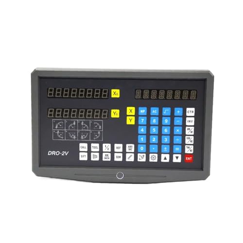 DRO-2V 2 Axis Digital Readout XY XZ Axes Display Milling miniatura 1