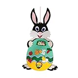 Sosoport Diy Filz Kaninchen Bastel Set Farbige Hängende Dekoration Für Junge Mädchen Ostergeschenk Fördert Kreativität Geschicklichkeit Und Farberkennung Set