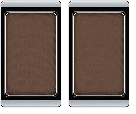 Artdeco Magnetic Eyeshadow Matt 524 Matt Dark Grey Mocha Sombra de ojos mate magnética (4019674305249) (Paquete de 2)