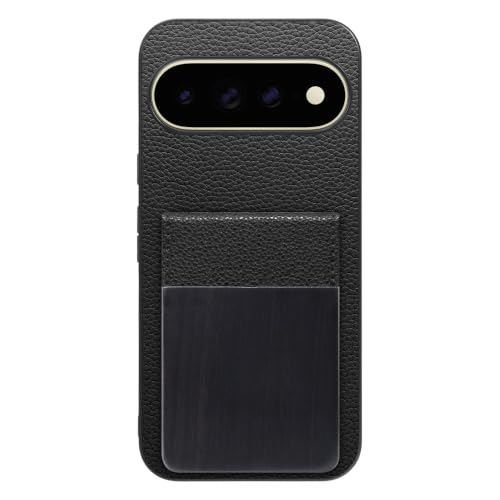 LOOF NATURE-SHELL �{�v �V�R�� �J�[�h�z���_�[ �X�}�z�P�[�X for Google Pixel 11 Pro XL �p �P�[�X �J�o�[ �X�g���b�v �X�g���b�v�z�[�� �J�[�h���[ �w�� �J�[�h���� �V�F�� �w�ʎ��[ �J�[�h�P�[�X �V���v�� 