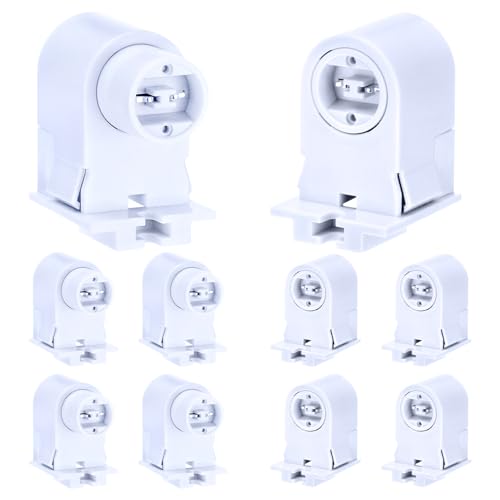 Douille de rechange R17D HO éclairage garage et atelier pour tube LED T8 T10 T12 QWORK