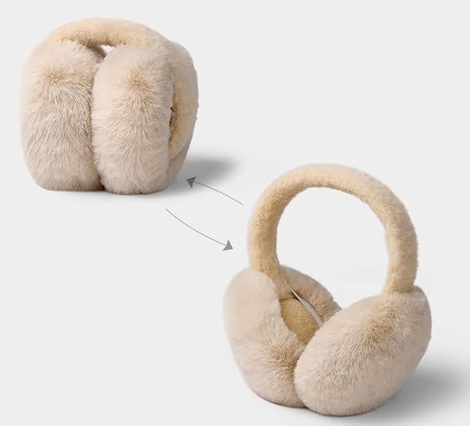 Image of FabSeasons Outdoor Foldable Winter Ear Muffs /Warmer for Kids and Adults