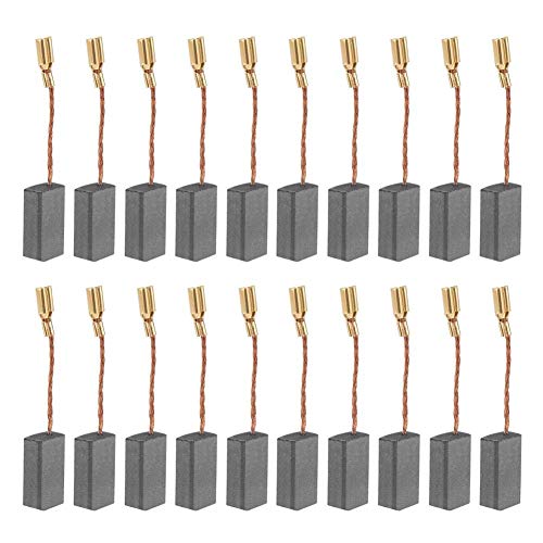20 pcs 5 × 8 × 16mm Reemplazable Grande Conductivo Cepillo de Carbono para Motor Eléctrico Martillo Giratorio Molino Angular de Taladro de Motor Eléctrico (Modelo: 100)