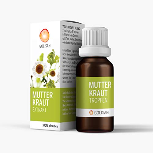 GOLISAN Premium Mutterkraut Extrakt Tropfen Cover