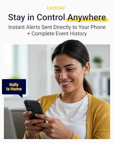 Smart Biometric Front Door Lock with Camera