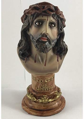 Arte Sacro - Figura del Cristo DE LIMPIAS - Estatua ESTATUILLA Busto del Cristo DE LIMPIAS 15cm.