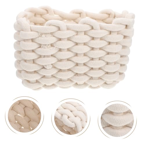 Panier de rangement tressé avec structure souple antichoc lot de 2 - 8