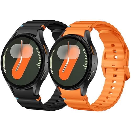 Bracelet Samsung Galaxy Watch 7 anti-transpiration lot de 2 mixte