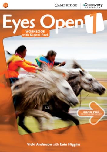 Portada de Eyes Open Level 1 Workbook with Online Practice