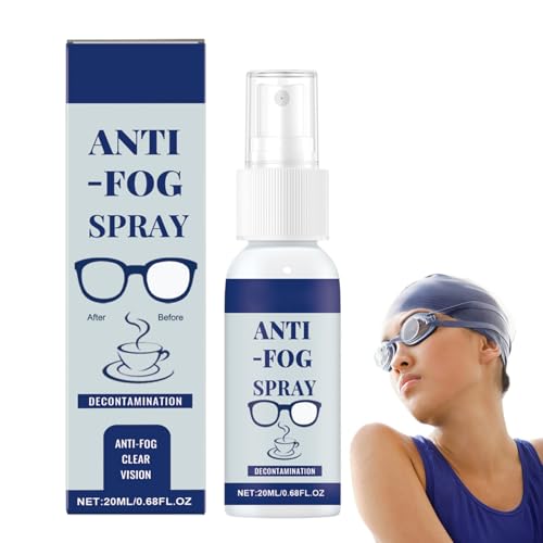 Spray Antivaho para Gafas,20ML Liquido Antivaho Gafas Buceo,Anti Fog Spray,Pray Antivaho para Gafas,para Mayoría de Gafas