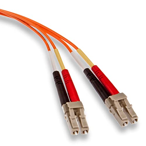 Fibre optique multimode 62.5/125 um LC/LC Leviton garantissant un haut débit informatique sans perte