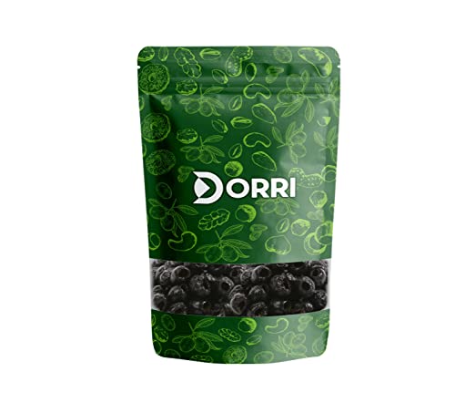 Dorri - Dried Black Moroccan Olives Pitted 500g | Premium Black Olives, Healthy Party Snack (Available from 250g to 3kg)