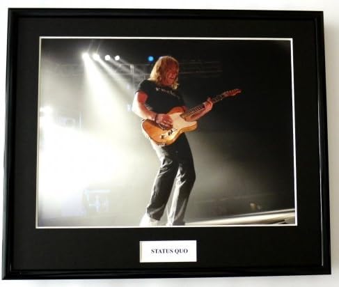 STATUS QUO/PHOTO/FRAMED (4), Black