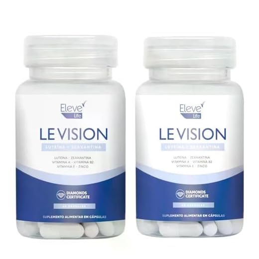 Le Vision - vitaminas para os olhos - 60 dias - 120 cápsulas