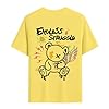 Mens T-Shirts Graphic Fashion Tshirt UK Casual Short Sleeve Tee Tops Hipster Hip Hop T Shirts Cool Shirt 01N#Yellow 3X-Large #5