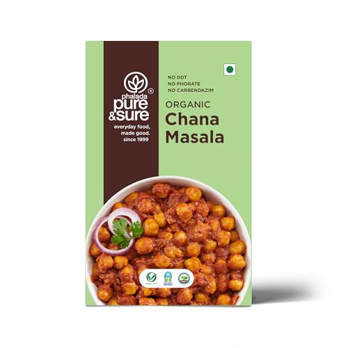 Image of Pure & Sure Organic Chana Masala Powder 100 gm | 100% Pure Chole Masala Powder | Pesticide and Chemical Free | Best for Cooking Sabji, Chole, Chana, & Many Other