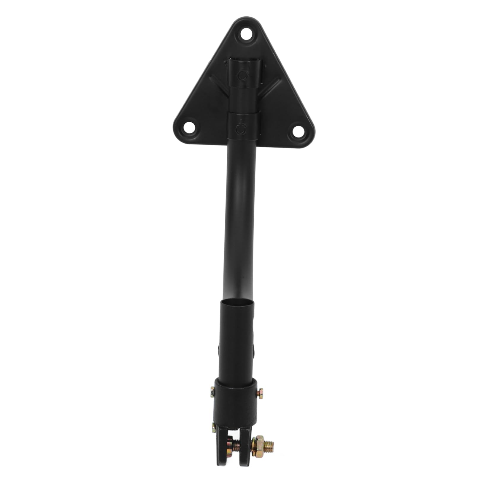 SHINEOFI Adaptador en Hierro Tubo Kit Ventilador de Techo para Negro Pie y Soporte Oscilante Verano Uso Industrial Decoracion