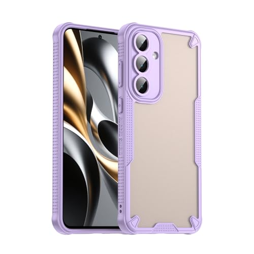 �X�}�z�P�[�X �Ή��@�� for Samsung Galaxy S25 FE �X�}�z�P�[�X�y�J���������Y�ی� �ϏՌ� 2-in-1�FPC���w�ʃp�l���{TPU�zPurple