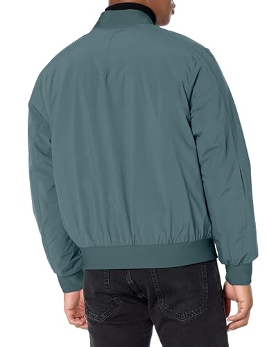 Image of DKNY Men's Clean Zip Front Bomber Jacket