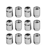 WXZOZMD 50 Teile/los Neue Universial Gemeinsame Verwendung Aluminium Auto Rad Racing Lock Reifen Radmuttern Acorn Felge Erweiterte Offene Ende A0009050030 Dauerhaft