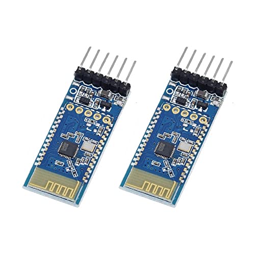 Rakstore 2pcs JDY-31 SPP-C Bluetooth Serial Pass-Through Module Wireless Serial Communication Replace HC-05 HC-06