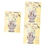 ibasenice 3 Stück Elegante Aufkleber Für Die Kopfplatte Einer E-gitarre. Robuste Pvc-gitarrenaufkleber Verleihen Ihrem Musikinstrument Flair.