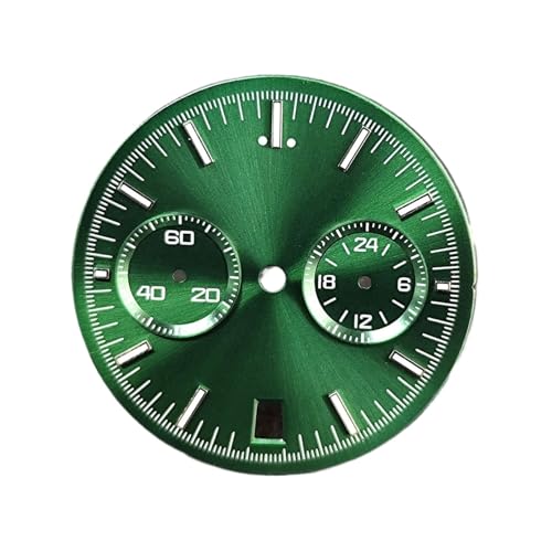 Cadran de montre 32.5mm pour mouvement VK64 pièce de modification noire