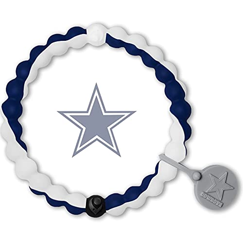 Lokai NFL Dallas Cowboys Football Bracelet, Team Colors, Large, 7"