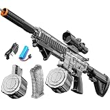 TMIXIU Electric Water Gun, Automatic Water Gun for Adults and Kids, 400CC Large Capacity Squirt Gun, Range up to 26-30 FT, Summer Outdoor Beach Pool Party Toy