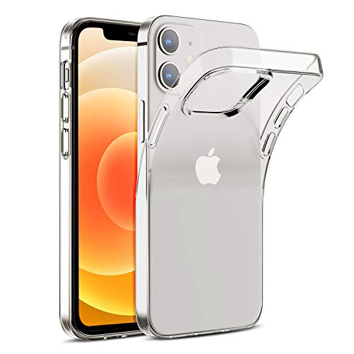 Arktis transparente Handyhülle, TPU-Case kompatibel mit iPhone 12 Mini [kabelloses Laden] Schutzhülle Silikonhülle