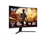 AOC – AOC C32G42ZE 32 Zoll Curved, FHD Gaming Monitor, 260Hz, VA P