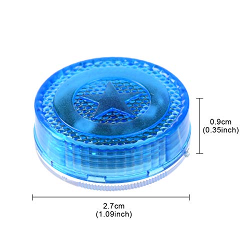 Zyhw 4Pcs Car Door Led Warning Light,Universal Flash Signal Lamp For Anti Rear-End Collision(Blue) #TOP1