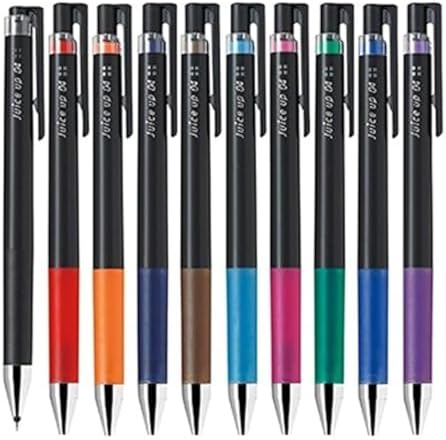 Pilot juice up 04 Retractable Gel Ink Pen, Ultra Fine Point 0.4mm, LJP-20S4, 10 Color Set image 2
