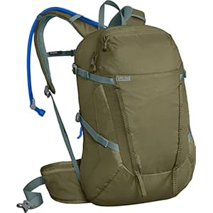 CamelBak Women’s Helena 20 Hiking Hydration Pack – 85oz, Burnt Olive/Silver Pine