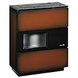 oelofen OS mit Sichfenster (Vollemailliertes, braun schattiertes Gehaeuse * Abnehmbare Front * Gro)