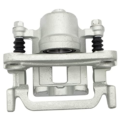 Image of TRQ Rear Brake Caliper Set Zinc Coated Brackets Compatible with 2005-2007 Infiniti G35 2006-2009 M35 M45 2006-2009 Nissan 350Z