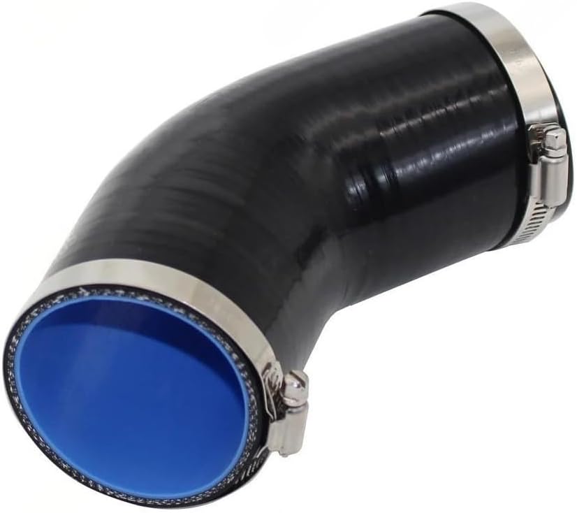 ターボブーストインタークーラーホース ユニバーサルカーインタークーラーターボ吸気管カプラー(102MM)